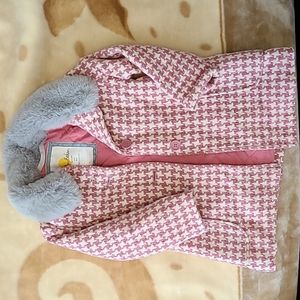 Mini Boden kids wool dress coat 2-3 years